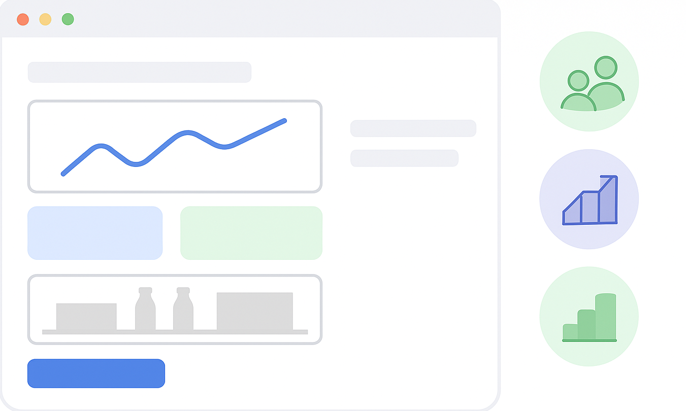 RetailMax Pro Dashboard Interface